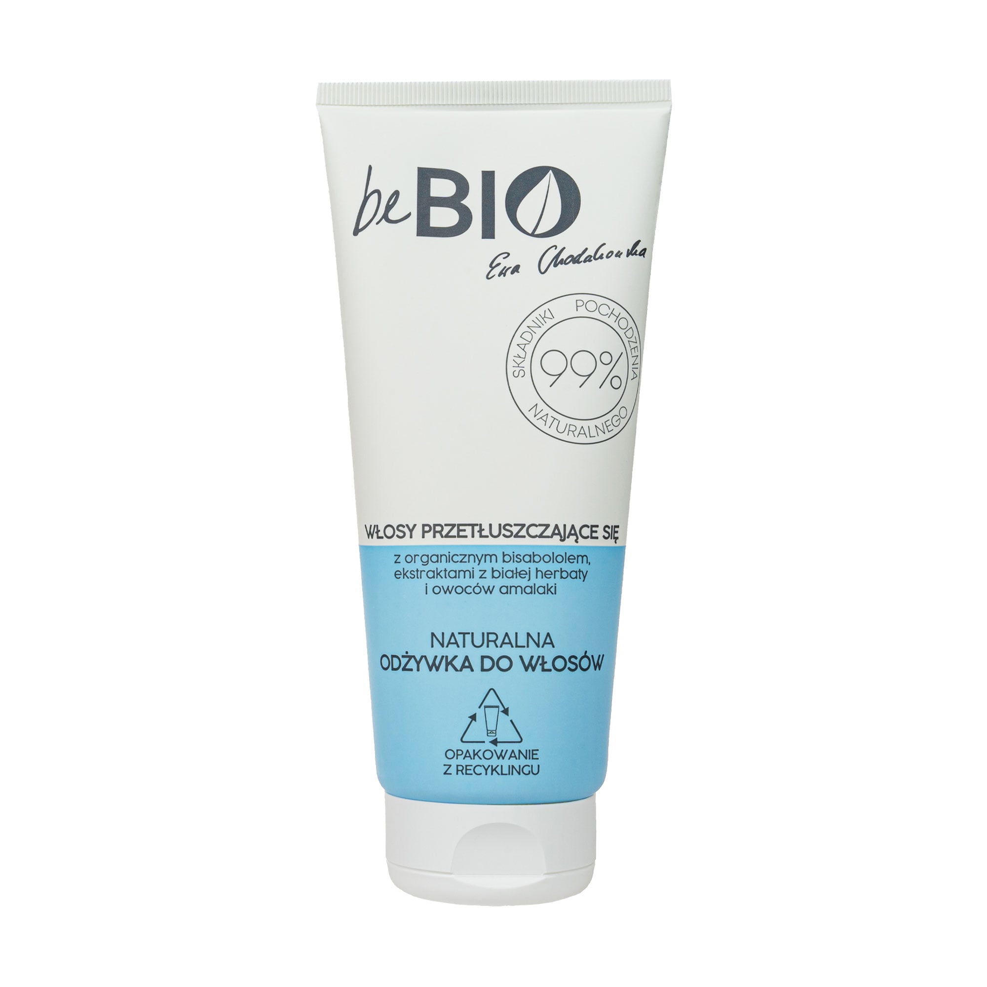 Натуральний кондиціонер beBIO Natural Conditioner для жирного волосся, 200 мл